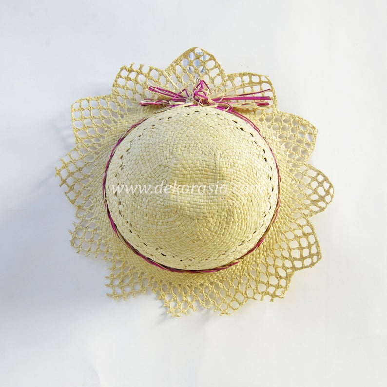 Women Summer Hat With Flower Accessories Beach Hat Straw Women Hat Sun Hat | Woven Hat | Free Shipping